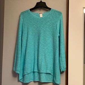 Aqua sweater
